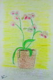 2009, 40x60 cm, Kohl+Acryl auf Leinwand