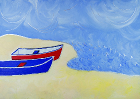 2012, 60x50 cm, Acryl auf Leinwand