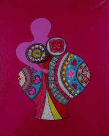 andere Umstände, 2013, 40x50 cm, Acryl auf Leinwand