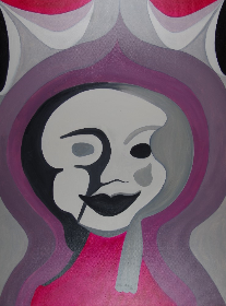 Epilepsie, 2017, 60x80 cm, Oel auf Leinwand